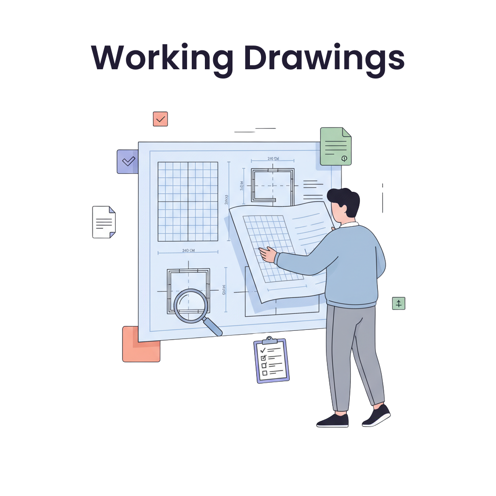 Step 5 - Working Drawings